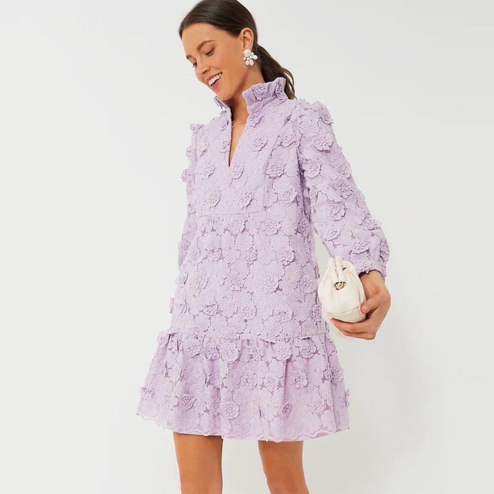 Tuckernuck Lilac Lace Palmerston Dress